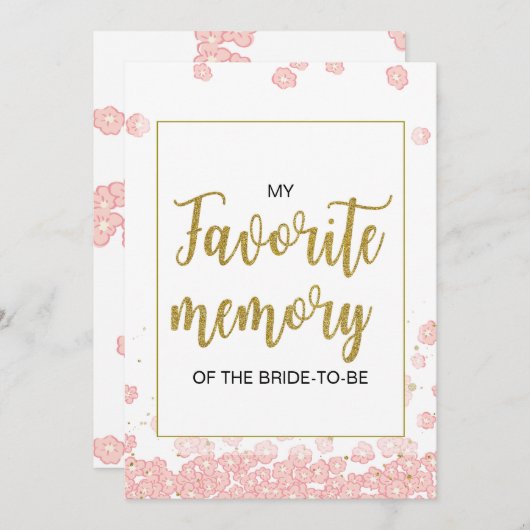 Mein liebster Gedanke an das Zeichen der Braut | R (Vorne/Hinten)