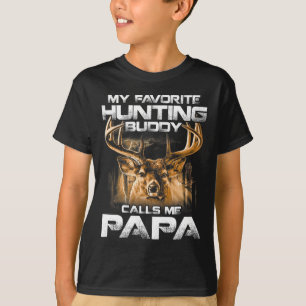 Mein liebster Jagdbuddy nennt mich Papa T-Shirt