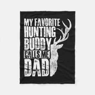 Mein liebster Jagdbuddy nennt mich Vater - Deer An Fleecedecke