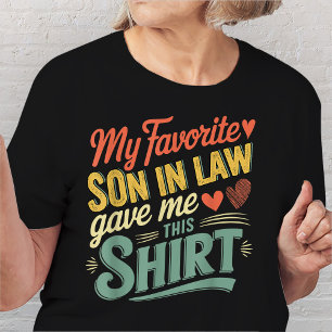 Mein liebster Niedlicher Sohn im Gesetz gab mir di T-Shirt