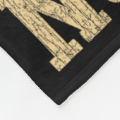 Mein liebster schwarzer Gürtel nennt mich Nonna Mu Fleecedecke (Ecke)