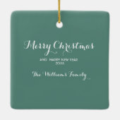 Mein liebster Weihnachtsschmuck (Rückseite)