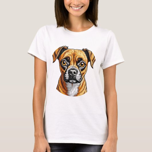 Mein liebster Welpe T-Shirt (Vorderseite)