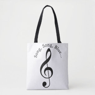 Mein Lied Violinschlüssel Tasche