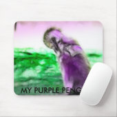 MEIN LILA PENGUIN MOUSEPAD (Mit Mouse)