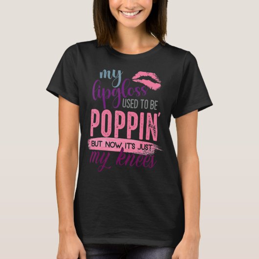 Mein Lippenglanz pfropfte mal 1 T-Shirt (Vorderseite)