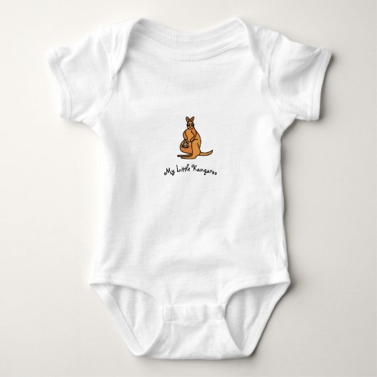 Mein Litlle Kangaroo Bodysuit Baby Baby Strampler (Vorderseite)