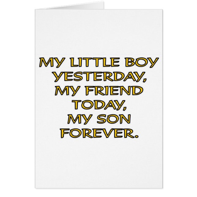 MEIN LITTLE BOY (Vorne)