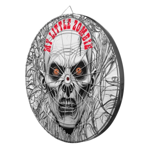Mein Little Zombie Dartscheibe (Vorderseite rechts)
