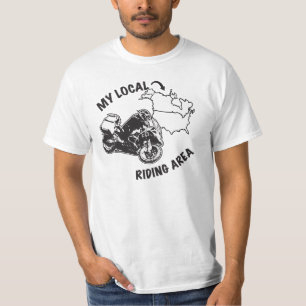 Mein lokale ADV reitenbereich - ich bin überall T-Shirt