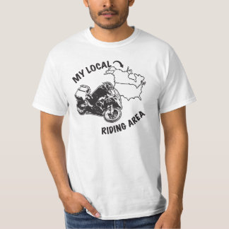 Mein lokale ADV reitenbereich - ich bin überall T-Shirt