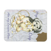 Mein Lowchen Ate My Lesson Plan Magnet (Horizontal)