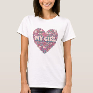 Mein Mädchen süßes passendes Paar T-Shirt
