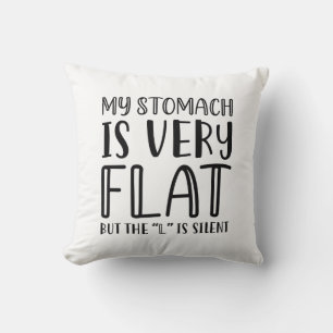 Mein Magen ist sehr flach Kissen