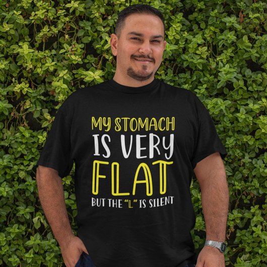 Mein Magen ist sehr flach T-Shirt