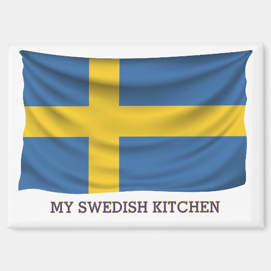 Mein Magnet für die schwedische Küche (Vorderseite)