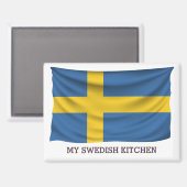 Mein Magnet für die schwedische Küche (Vorderseite/Rückseite)