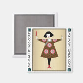 Mein Mah Jongg Coat 01: Magnet (Vorderseite/Rückseite)
