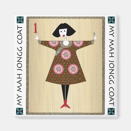 Mein Mah Jongg Coat 01: Magnet (Vorne)