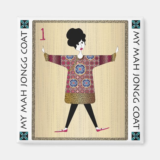 Mein Mah Jongg Coat 02: Magnet (Vorne)