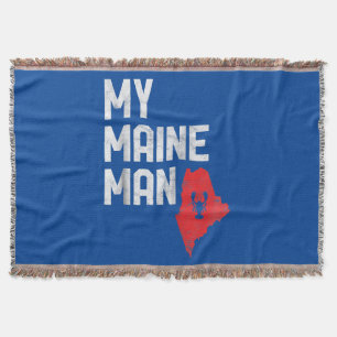 Mein Mainman Funny Lobster Red Gift Lover Decke
