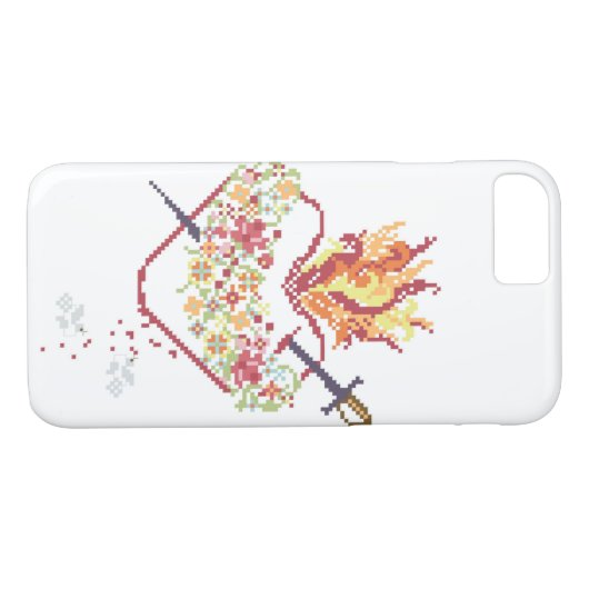 Mein makelloses Herz wird triumphieren Case-Mate iPhone Hülle (Rückseite (Horizontal))