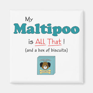 Mein Maltipoo ist All That! Magnet