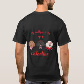 Mein Maltipoo ist mein Valentine T-Shirt (Rückseite)