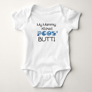 Mein Mama hat PCOS' Hintern geknickt! Baby Jungen Strampler