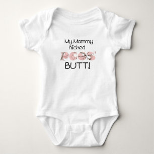 Mein Mama hat PCOS' Hintern geknickt! Baby Mädchen Strampler