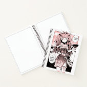 Mein Manga Sketchbook Notebook Notizblock (Innenseite)