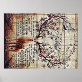 Mein Mann Design | Brief an den Ehemann Poster (Vorne)