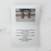 MEIN MANN GEBURTSTAGSKARTE FÜR IHN DANKESKARTE (Innenseite)