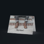 MEIN MANN GEBURTSTAGSKARTE FÜR IHN DANKESKARTE<br><div class="desc">Dies ist die Geburtstagskarte für "deinen Mann".</div>