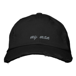 Mein Mann hat Bestickte Baseballkappe