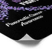 Mein Mann kämpft gegen Bauchspeicheldrüsenkrebs al Poster (Ecke)