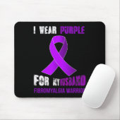 Mein Mann - mein Fibromyalgie-Krieger Mousepad (Mit Mouse)
