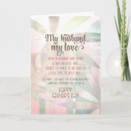 Mein Mann, meine Liebe, Vatertag Karte