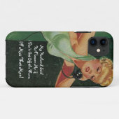 Mein Mann sagt, er Verlasse mir, wenn ich nicht au Case-Mate iPhone Hülle (Rückseite (Horizontal))