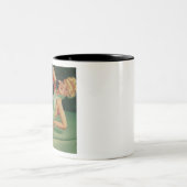 Mein Mann sagt, er Verlasse mir, wenn ich nicht au Zweifarbige Tasse (Mittel)