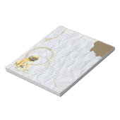 Mein Mastiff Ate my Lessingplan Notizblock (Rotiert)