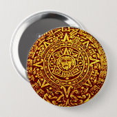 Mein Maya-Kalender (Schaltfläche Button-On) Button (Vorne & Hinten)