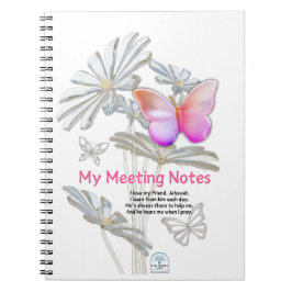 Mein Meeting-Notebook für JW Young Sisters Notizblock