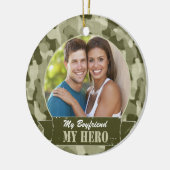 Mein ____mein Held Keramik Ornament (Links)