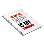 MEIN MEINER MEINUNG IST MEINE WAFFE NOTIZBLOCK (Rechte Seite)