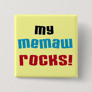 Mein Memaw schaukelt T - Shirts und Geschenke Button