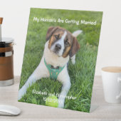 Mein menschliches Foto wird verheiratet, Verlobung Sockelschild (In Situ)