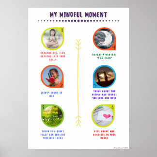 Mein Mentoring Moment Meditation Poster