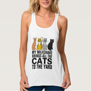 MEIN MILKSHAKE BRINGT DIE KATZEN IN KATZKATZE-T - TANK TOP