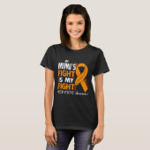 Mein Mimis Kampf ist mein Fight Rsd Crps Awareness T-Shirt (Vorne ganz)